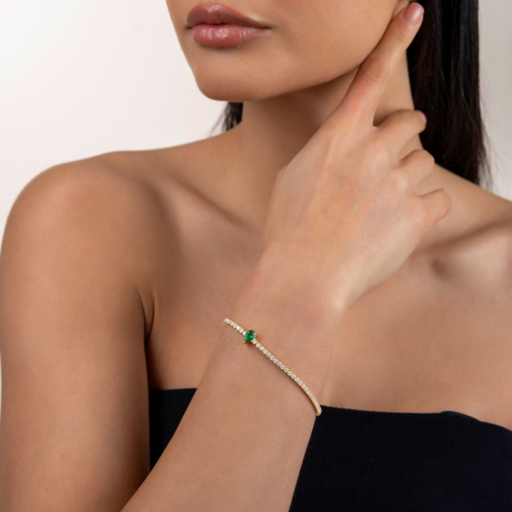 Romina Bracciale argento placcato oro